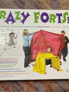 Kids Fort Building Kit (Crazy Forts) – Full Set